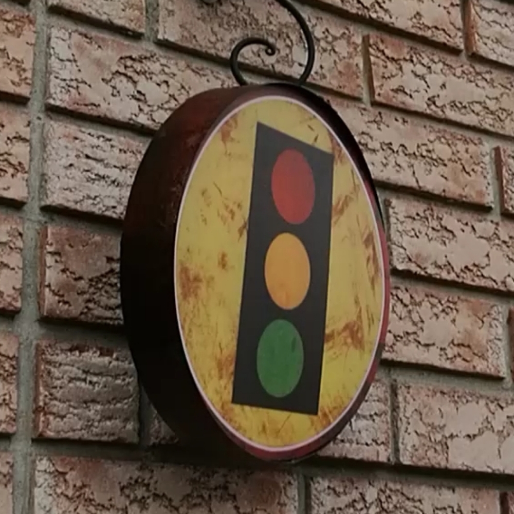☀ NWT Stop Lights Light Up Sign ☀